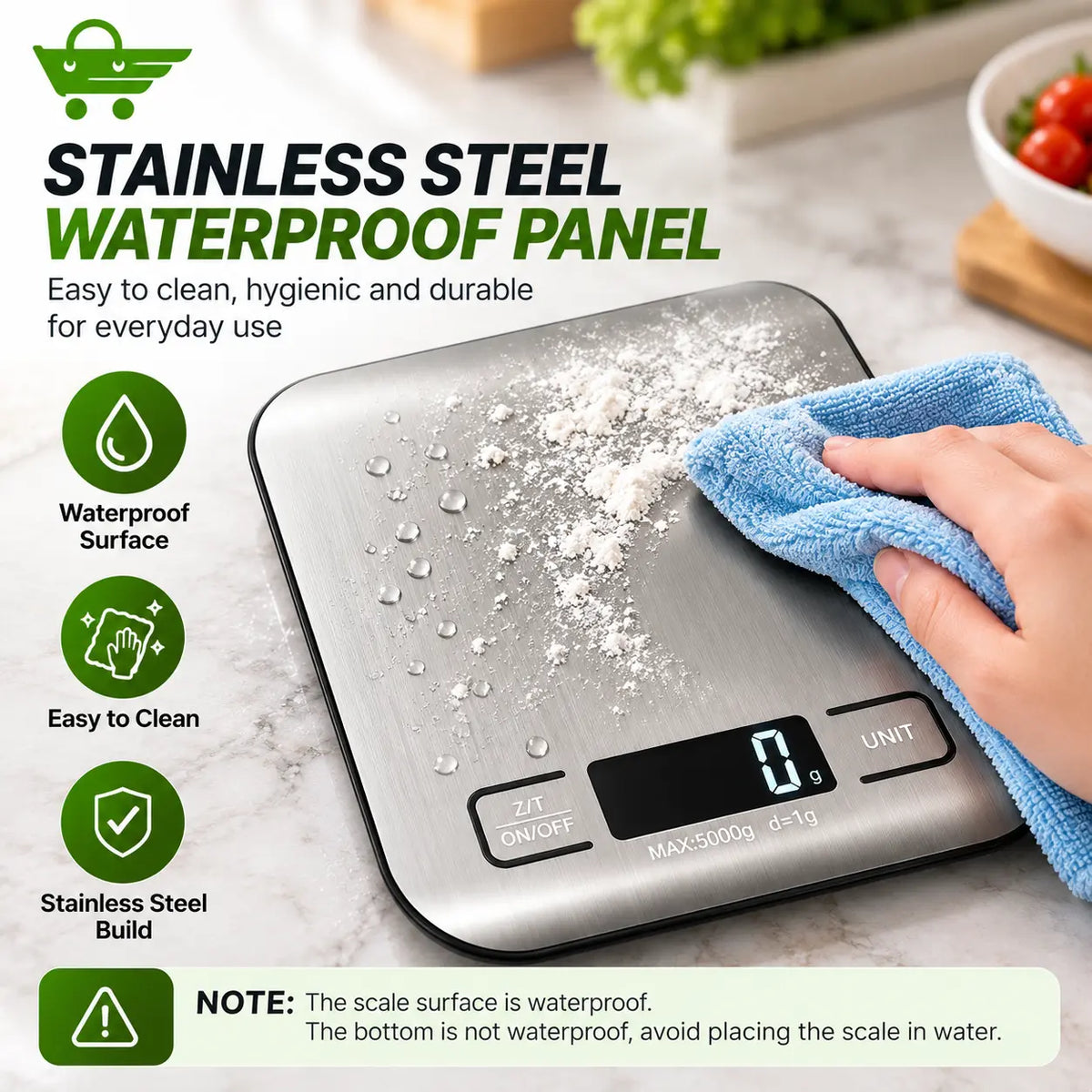 Digital Kitchen Scale – High Precision Food & Baking Scale Levbuy