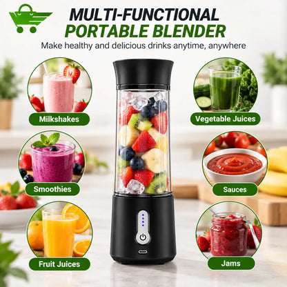 Portable USB Rechargeable Blender – 500ml Personal Smoothie Maker My Store