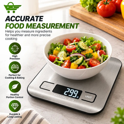 Digital Kitchen Scale – High Precision Food & Baking Scale Levbuy