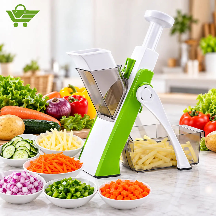 4-in-1 Adjustable Mandoline Vegetable Slicer
