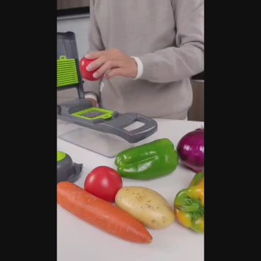 25-in-1 Vegetable Chopper – Multifunctional Food Slicer & Cutter